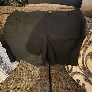 Lane Bryant Women's Black Shorts